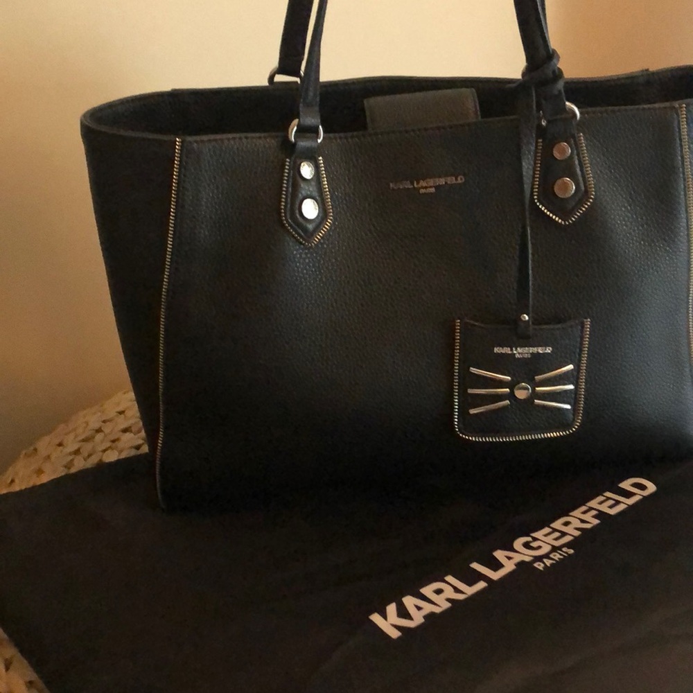 LIKE NEW Karl Lagerfeld tote